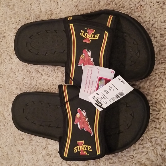 College Edition Other - Iowa State Men's Flip-flops Sz XL 13/14. NWT